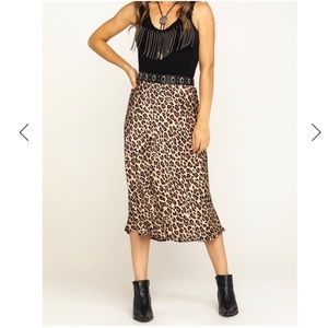 Cheetah Print Skirt